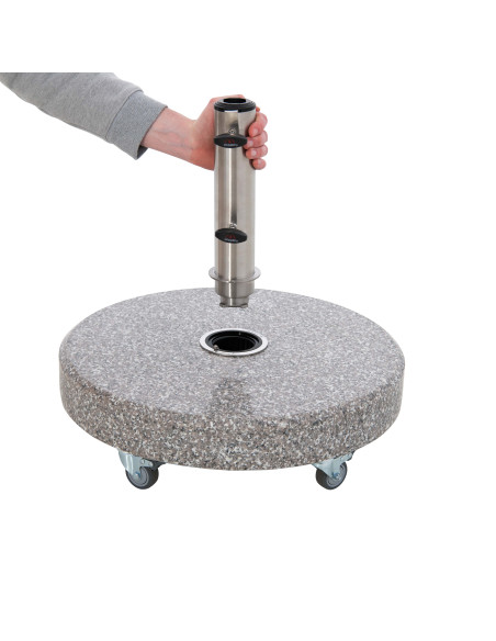 Expert 70 kg CLICK-IT Pojízdný žulový stojan | DOPPLER CZ