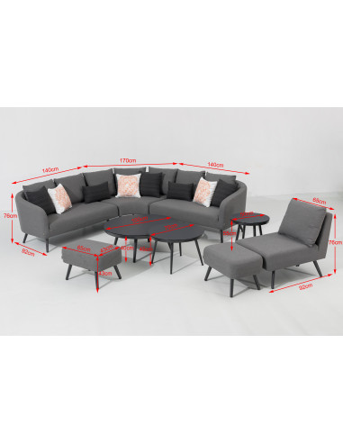 Luxusní zahradní sestava Melia Lika-Tex® | DOPPLER CZ