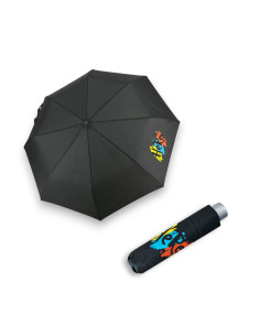Mini Light Kids Black Hero dětský deštník | Doppler CZ
