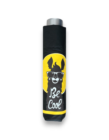 Mini Light Kids Black Lama dětský deštník | Doppler CZ