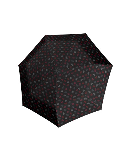 Mini Light Emotion black | Dámský skládací deštník | Doppler