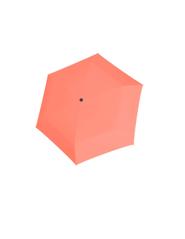 Fiber Mini Compact uni Neon Coral | Dámský skládací deštník | Doppler CZ