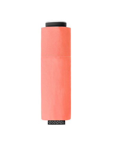 Fiber Mini Compact uni Neon Coral | Dámský skládací deštník | Doppler CZ