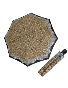 Fiber Magic Leopardo satin Dámský deštník | Doppler CZ
