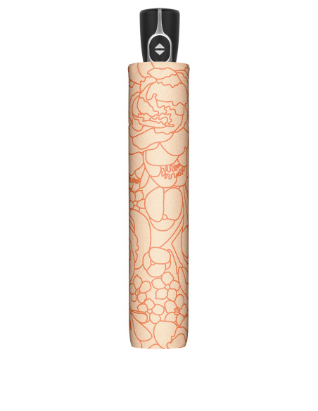 Magic fiber Giardino soft orange Dámský skládací deštník | Doppler CZ