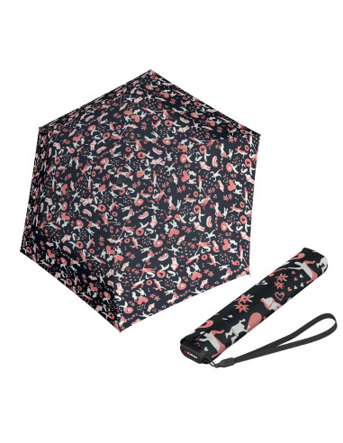 Knirps US.050 ultra light slim manual embracing black | skládací deštník | DOPPLER CZ