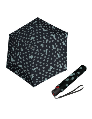 Knirps U.200  Duomatic rainyday black| Plně automatický deštník | DOPPLER