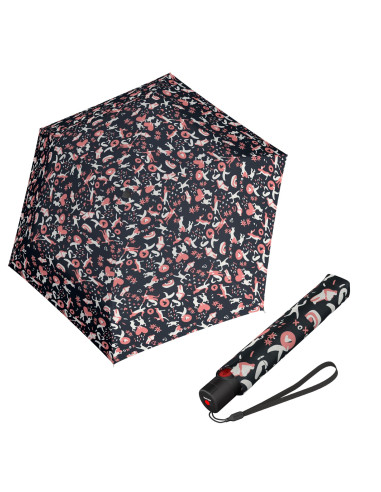 Knirps U.200  Duomatic embracing black  Plně automatický deštník | DOPPLER
