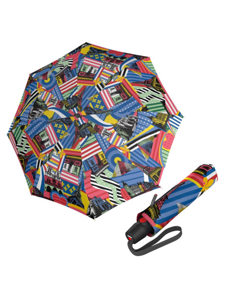 Knirps T .200 medium duomatic paris pop automatický deštník | DOPPLER