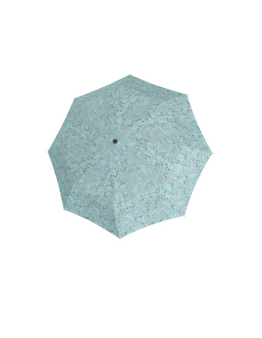 Knirps A.760 stick automatic cubes ice | Holový vystřelovací deštník | Doppler