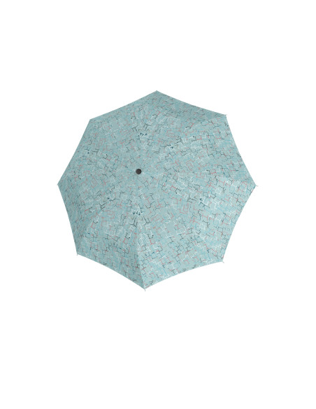 Knirps A.760 stick automatic cubes ice | Holový vystřelovací deštník | Doppler