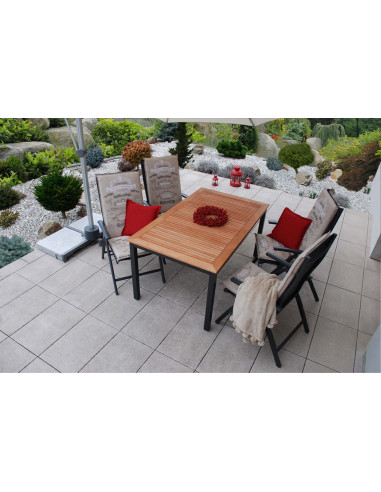 CONCEPT - zahradní stůl s teakovou deskou | DOPPLER CZ