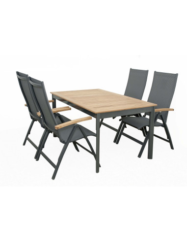 CONCEPT - zahradní stůl s teakovou deskou | DOPPLER CZ