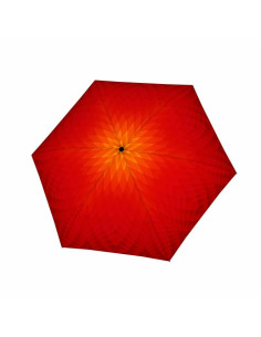 Carbonsteel Mini Slim Fusion red/yellow | Dámský deštník | Doppler CZ 2