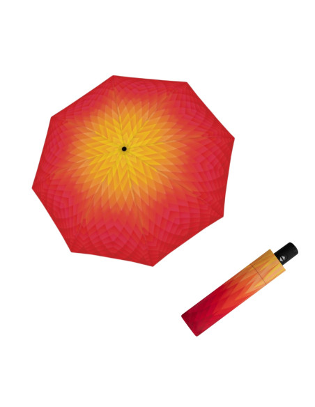 Carbonsteel Magic Fusion red/yellow | Dámský deštník | Doppler CZ