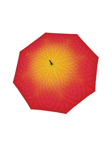 Carbonsteel Long AC Fusion red/yellow | Dámský deštník | Doppler CZ