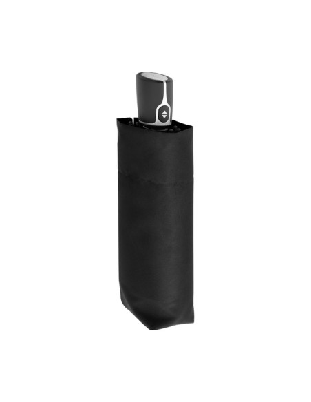 Fiber Micro Flat uni black - dámský/pánský plně automatický deštník | Doppler CZ