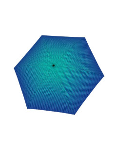 Fiber Havanna Strong blue | Dámský skládací deštník | Doppler CZ 2