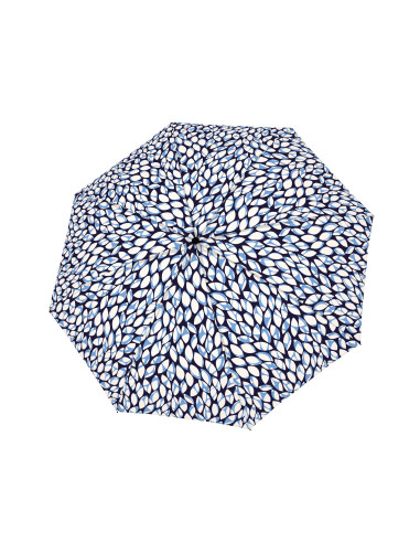 Fiber Magic Leaves blue | Dámský skládací deštník | Doppler CZ