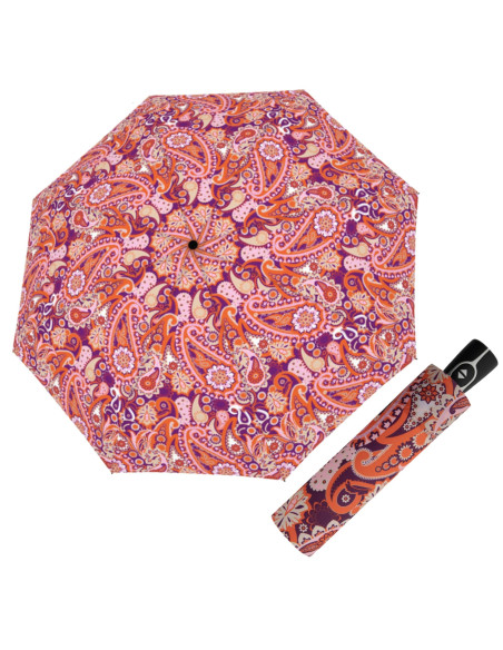 Fiber Magic Paisley berry | Dámský skládací deštník | Doppler CZ