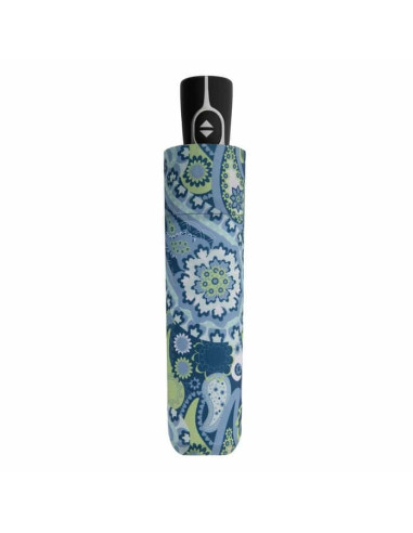 Fiber Magic Paisley blue | Dámský skládací deštník | Doppler CZ