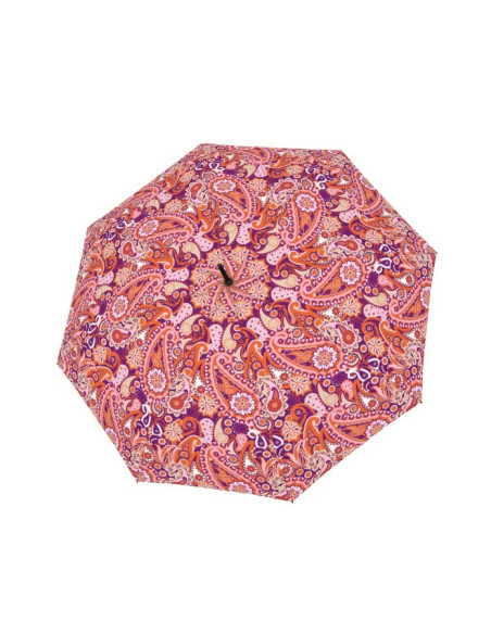Fiber Flex Long AC Paisley berry | Dámský skládací deštník | Doppler CZ