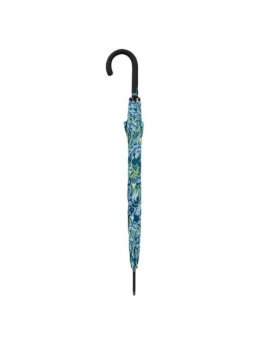 Fiber Flex Long AC Paisley blue | Dámský skládací deštník | Doppler CZ