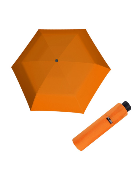 Fiber Havanna Uni Vibrant orange | Dámský skládací deštník | Doppler CZ
