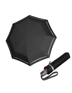 KNIRPS T.200 Reflective black | Plně automatický deštník | DOPPLER CZ