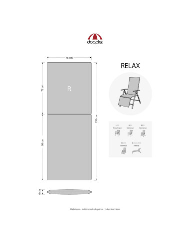 Polstry, sedáky na relaxační křesla | Living  5701 relax | Doppler
