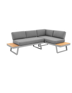 EXPERT PLUS AVERSA TEAK - 6-dílná hliníková jídelní souprava | Doppler CZ 2