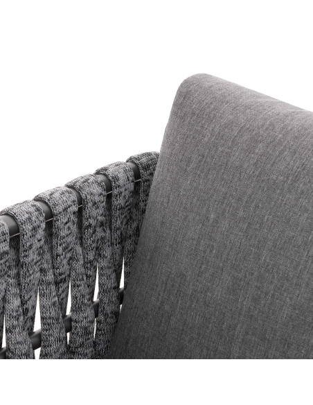 RIVA EXPERT set - hliníková zahradní souprava antracit/šedá | Doppler CZ