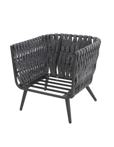 RIVA EXPERT set - hliníková zahradní souprava antracit/šedá | Doppler CZ