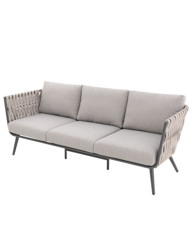 RIVA EXPERT set - hliníková zahradní souprava antracit/šedá | Doppler CZ