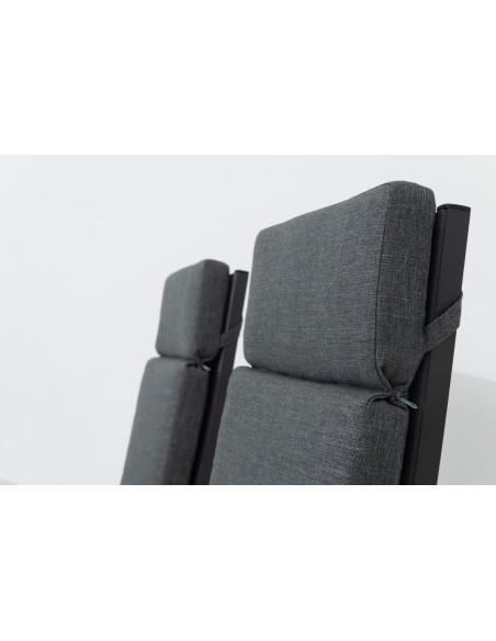 ARCTIC - hliníkové polohovací křeslo s polstry | DOPPLER CZ