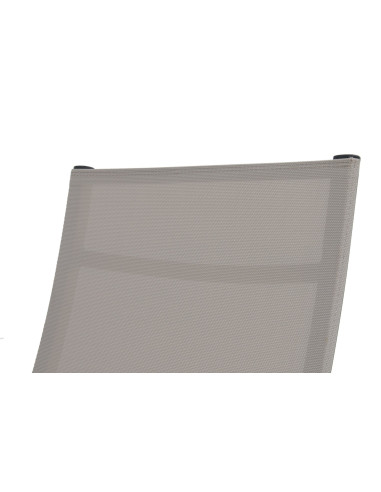 AVANTAGE - hliníkové polohovací křeslo antracit | DOPPLER