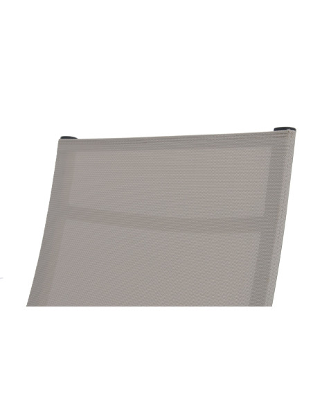 AVANTAGE - hliníkové polohovací křeslo antracit | DOPPLER