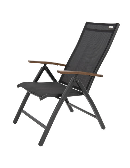 EXPERT WOOD Plus - hliníkové polohovací zahradní křeslo | DOPPLER CZ