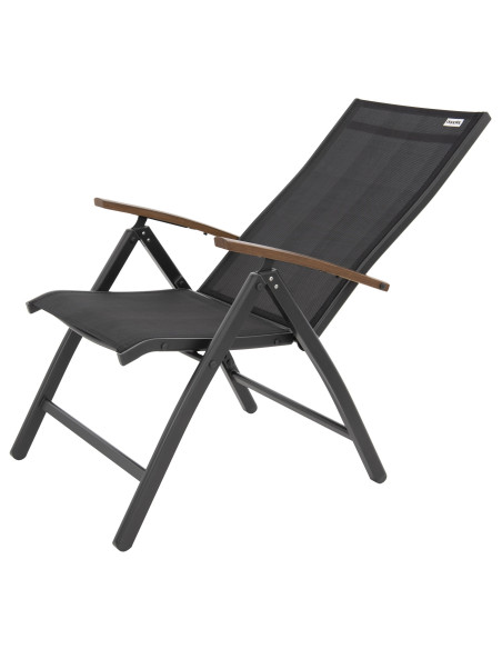 EXPERT WOOD Plus - hliníkové polohovací zahradní křeslo | DOPPLER CZ