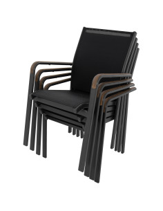 EXPERT WOOD Plus - zahradní stohovatelné křeslo | DOPPLER 2