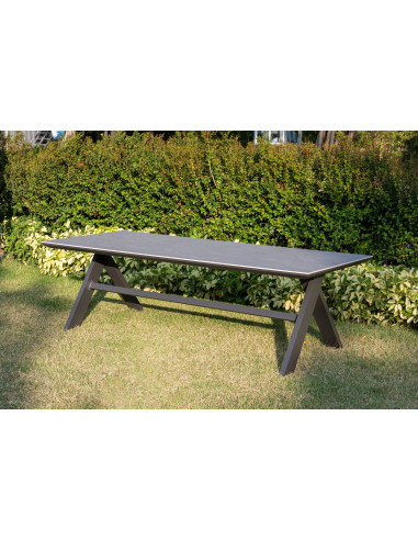 NOVA - hliníkový zahradní stůl 240x100x73,5 cm | Doppler CZ