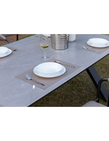 NOVA - hliníkový zahradní stůl 240x100x73,5 cm | Doppler CZ