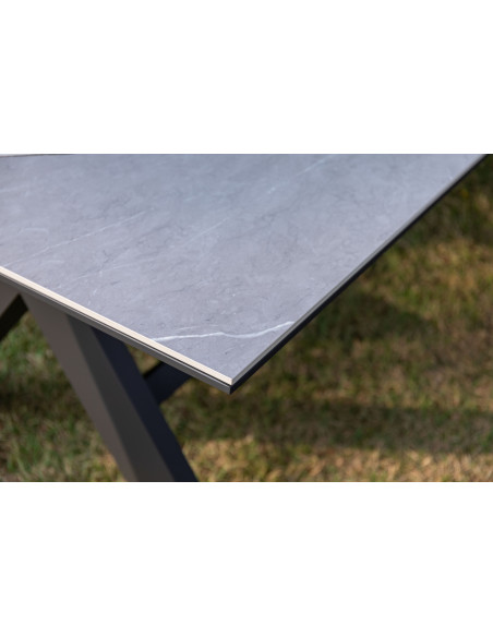 NOVA - hliníkový zahradní stůl 240x100x73,5 cm | Doppler CZ