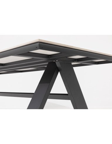 NOVA - hliníkový zahradní stůl 240x100x73,5 cm | Doppler CZ