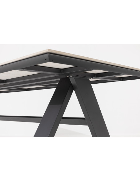 NOVA - hliníkový zahradní stůl 240x100x73,5 cm | Doppler CZ