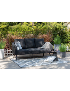 MELIA LIKA-TEX® antracit - luxusní zahradní pohovka | Doppler CZ 2