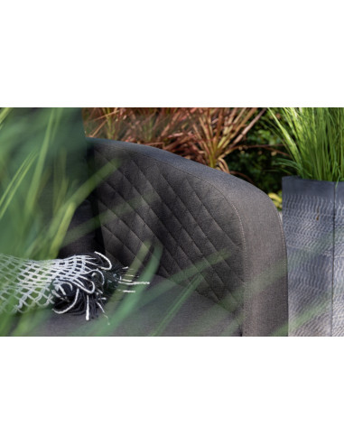 MELIA LIKA-TEX® antracit - luxusní zahradní pohovka | Doppler CZ