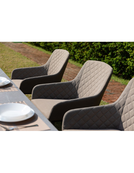 Paris LIKA-TEX® mocca | Luxusní zahradní křeslo | Doppler CZ