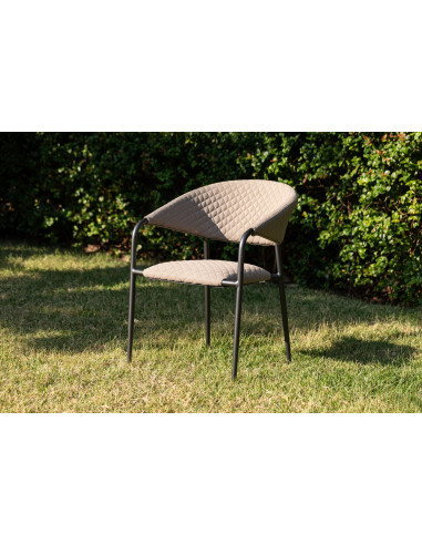 Melia LIKA-TEX® mocca | Luxusní zahradní křeslo | Doppler CZ