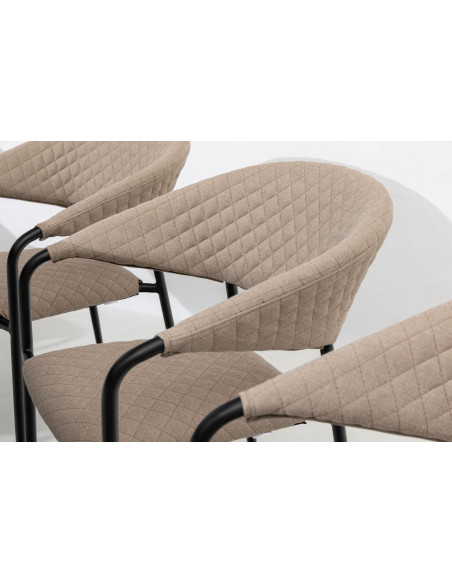 Melia LIKA-TEX® mocca | Luxusní zahradní křeslo | Doppler CZ